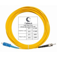 Шнур оптический simplex SC-ST 9/125 sm 25м LSZH Cabeus FOP(s)-9-SC-ST-25m