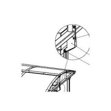 Кронштейн для стыковки турникета PERCo-RF01 0-11