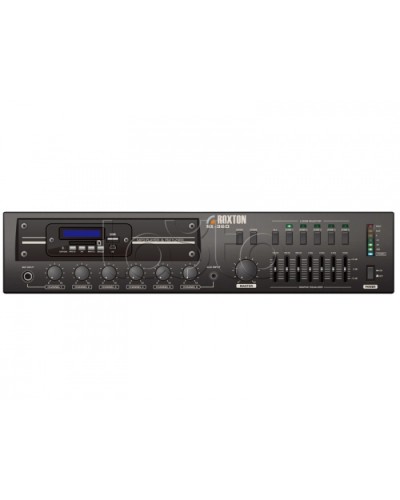 Микшер-усилитель 480 Вт ROXTON MX-480 в Красноярске Система оповещения и трансляции Roxton Pintop.ru